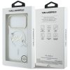 Etui Karl Lagerfeld IML Choupettes Karl  Script Logo MagSafe do iPhone 17 Pro przezroczysty